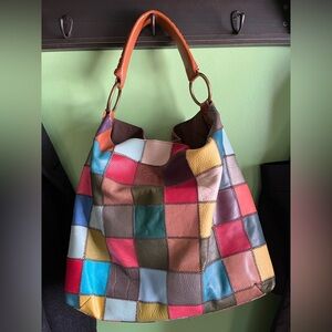 Stella & Max patchwork hobo